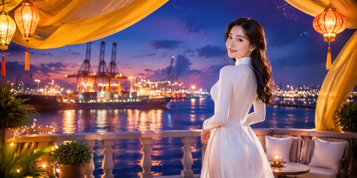 Người dùng Hội An đăng ký tài khoản f18 trong trang phục áo dài truyền thống
